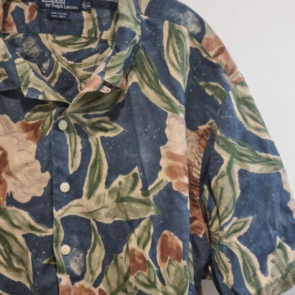 Polo Ralph Lauren Vintage Floral Shirt - Picture 3 of 4